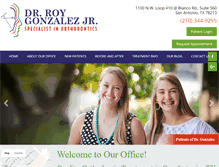Tablet Screenshot of drroygonzalez.com